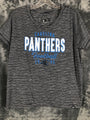 NFL Team Woman's Shirt Apparel Carolina Panthers Size 1 X Gray