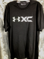 Under Armor Mens Shirt  Black Size Large Loose Fit T Shirt