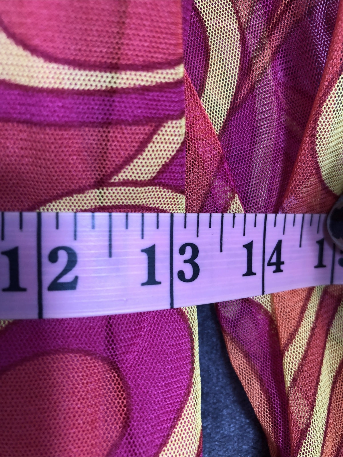 Justice Girls Orange Pink Tie Dress Size 14/16 Junior