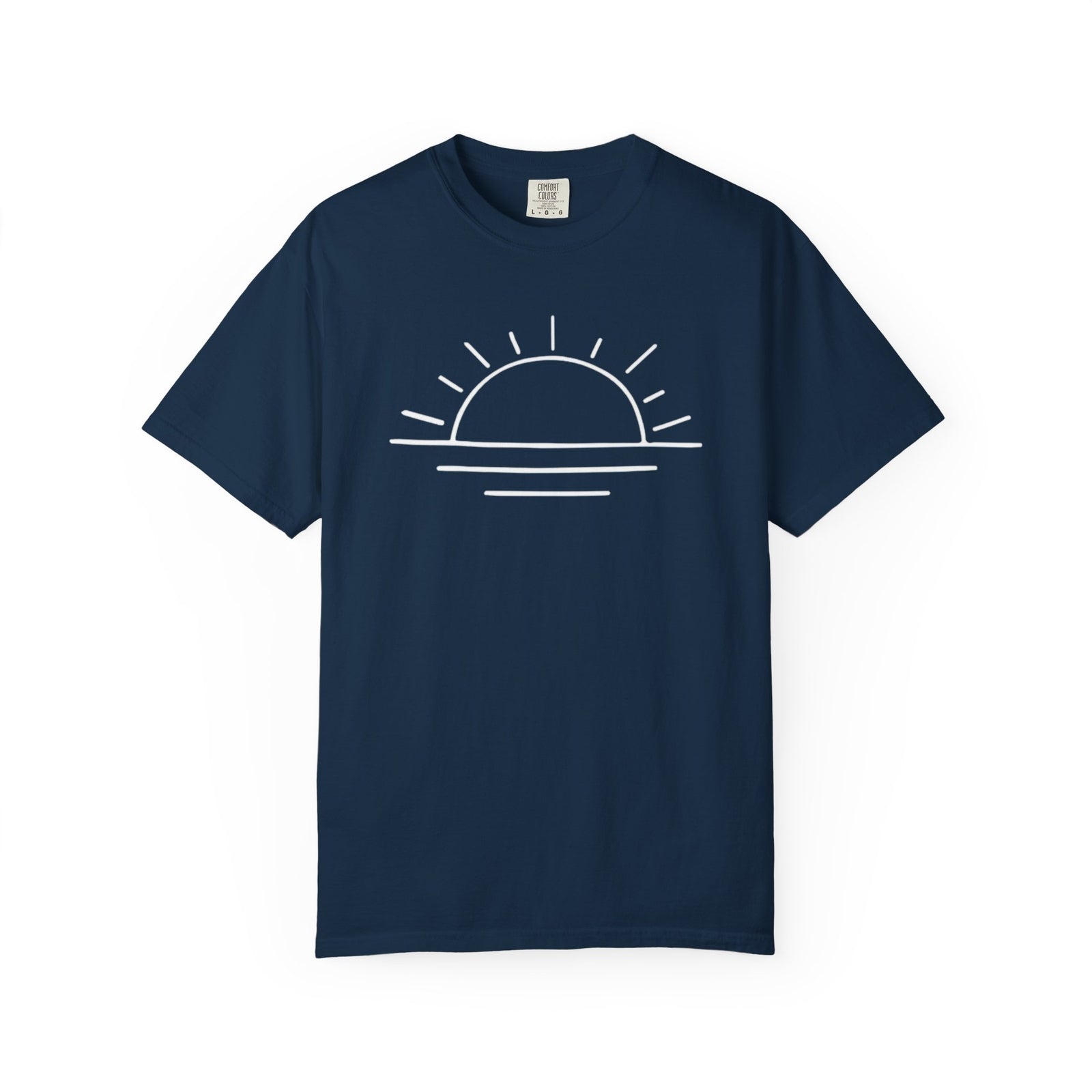 Comfort Colors Womans Sun T-shirt Summer Shirt Beach Top Summer Positive Vibes