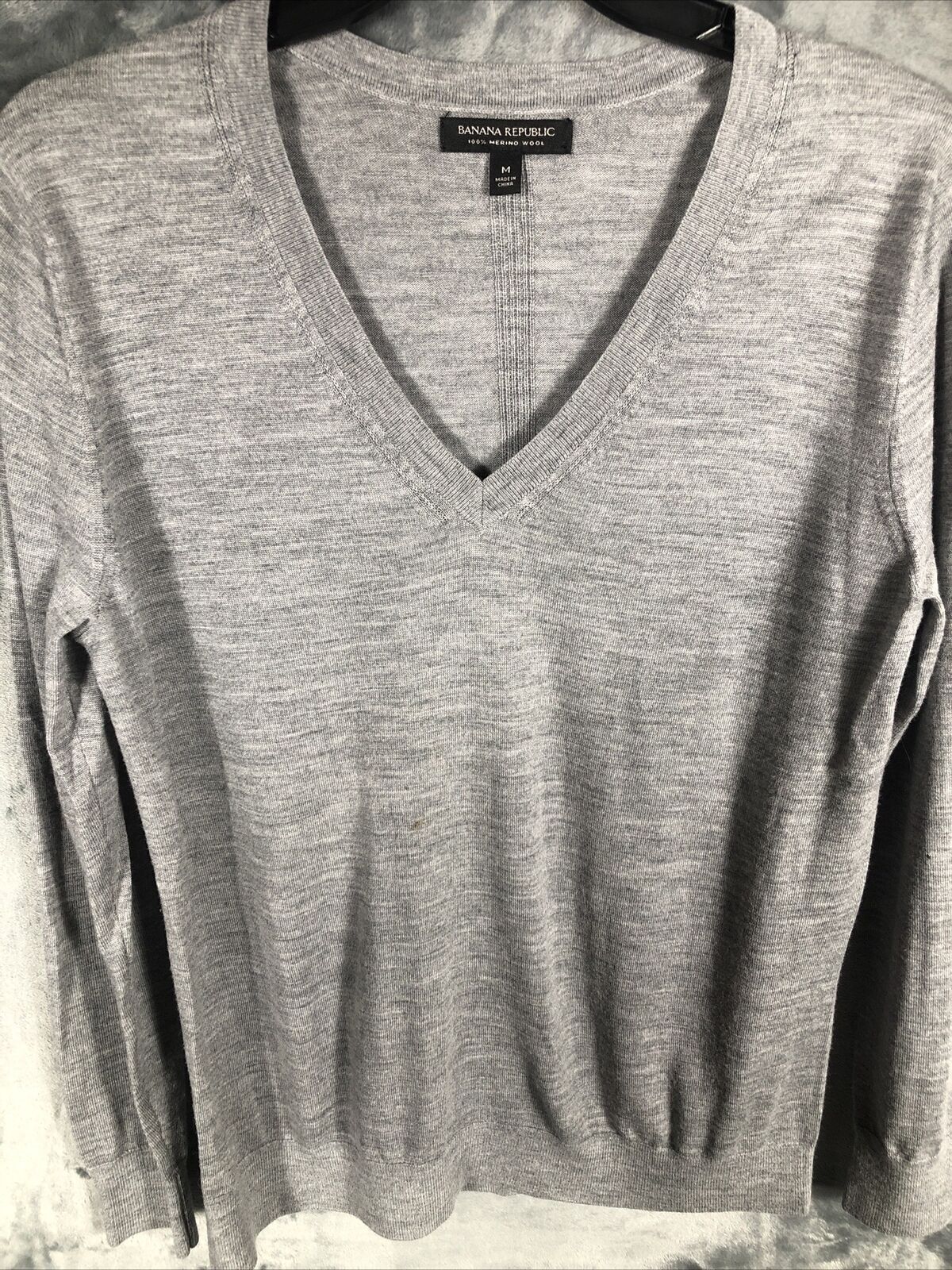 Banana Republic Sweater Men’s 100% Wool Adult Size Medium