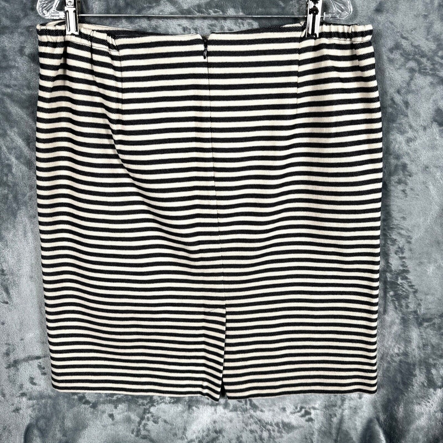 Talberts Skirt Woman’s Stripped Black & white Size 14 W Black & White Striped Pe