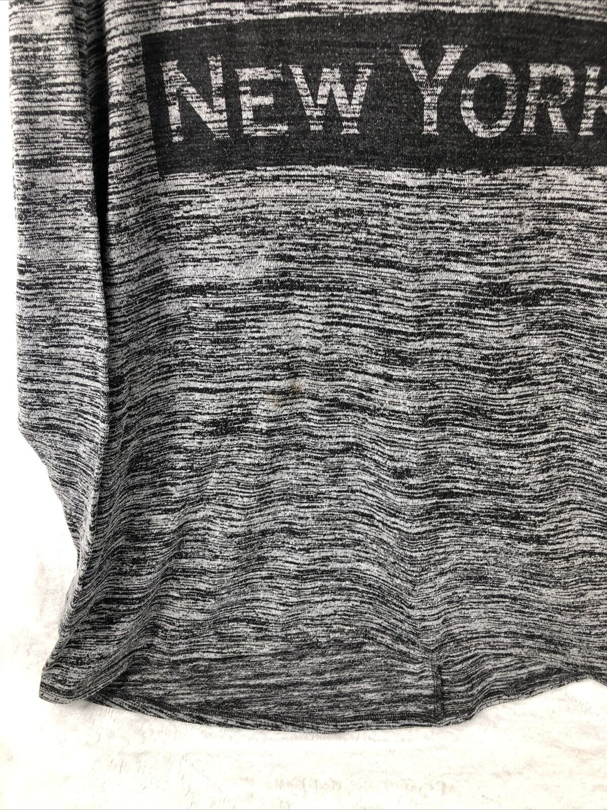 Bobbie Brooks New York Graphic Plus Size 1X Long Sleeve Top