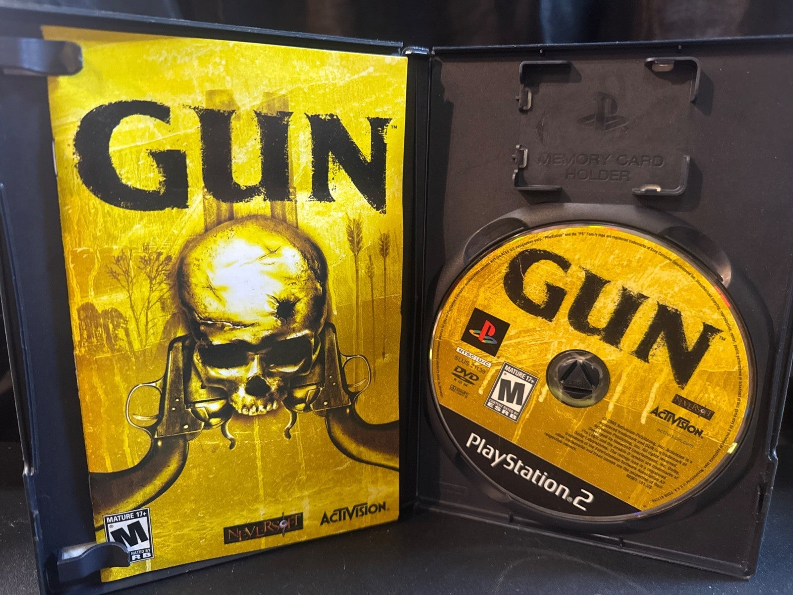 GUN PlayStation 2 Game Complete With Case & Manual