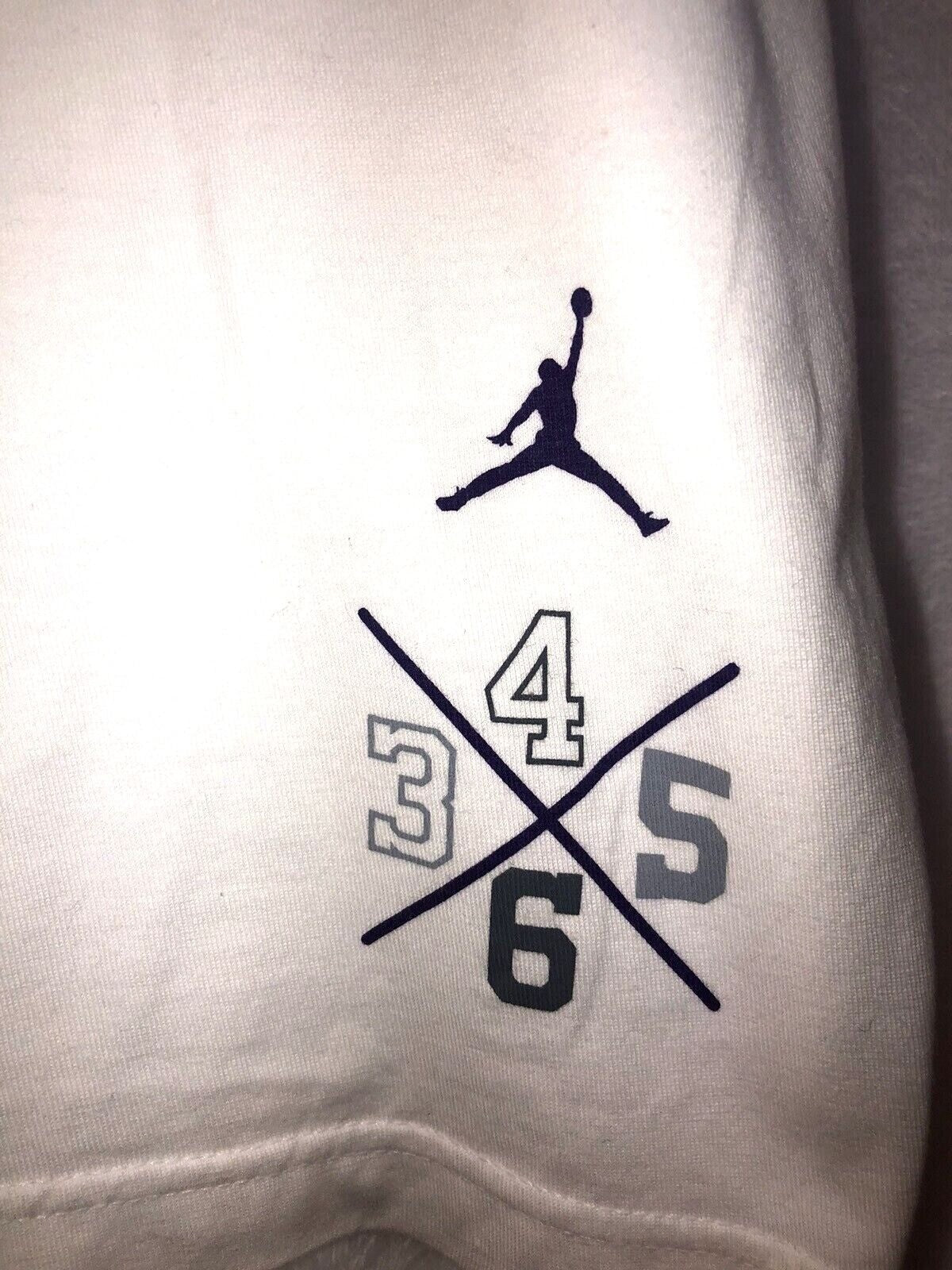 Nike Jordan Son Of Mars Graphic T-Shirt Youth White Short Sleeve
