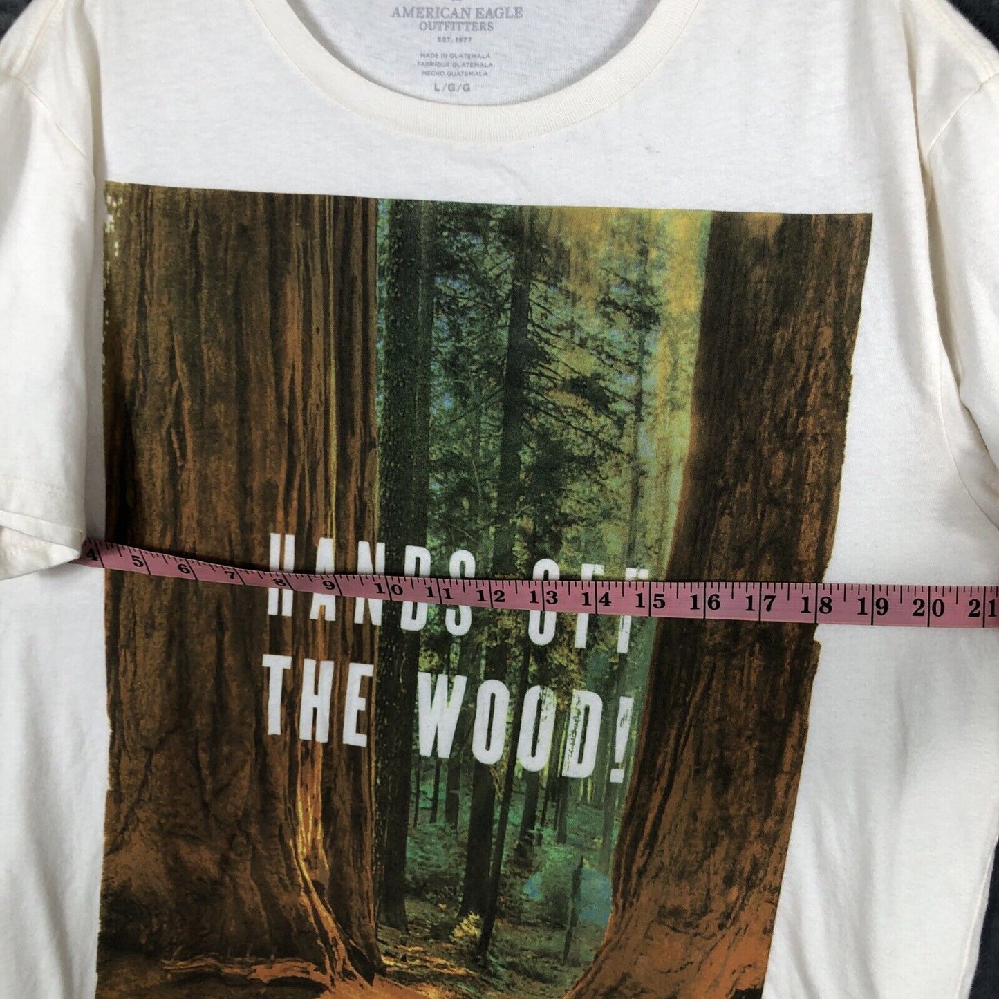 American Eagle Shirt Mens Graphic Tee Size  Large