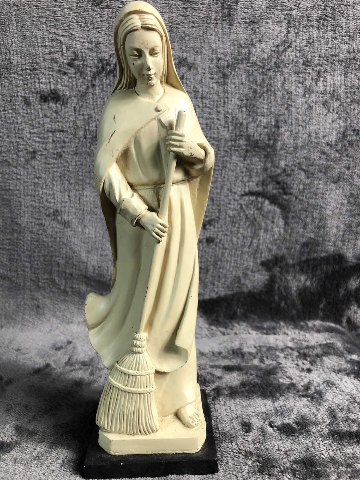Madonna Of The Kitchen Statue Ivory Colored