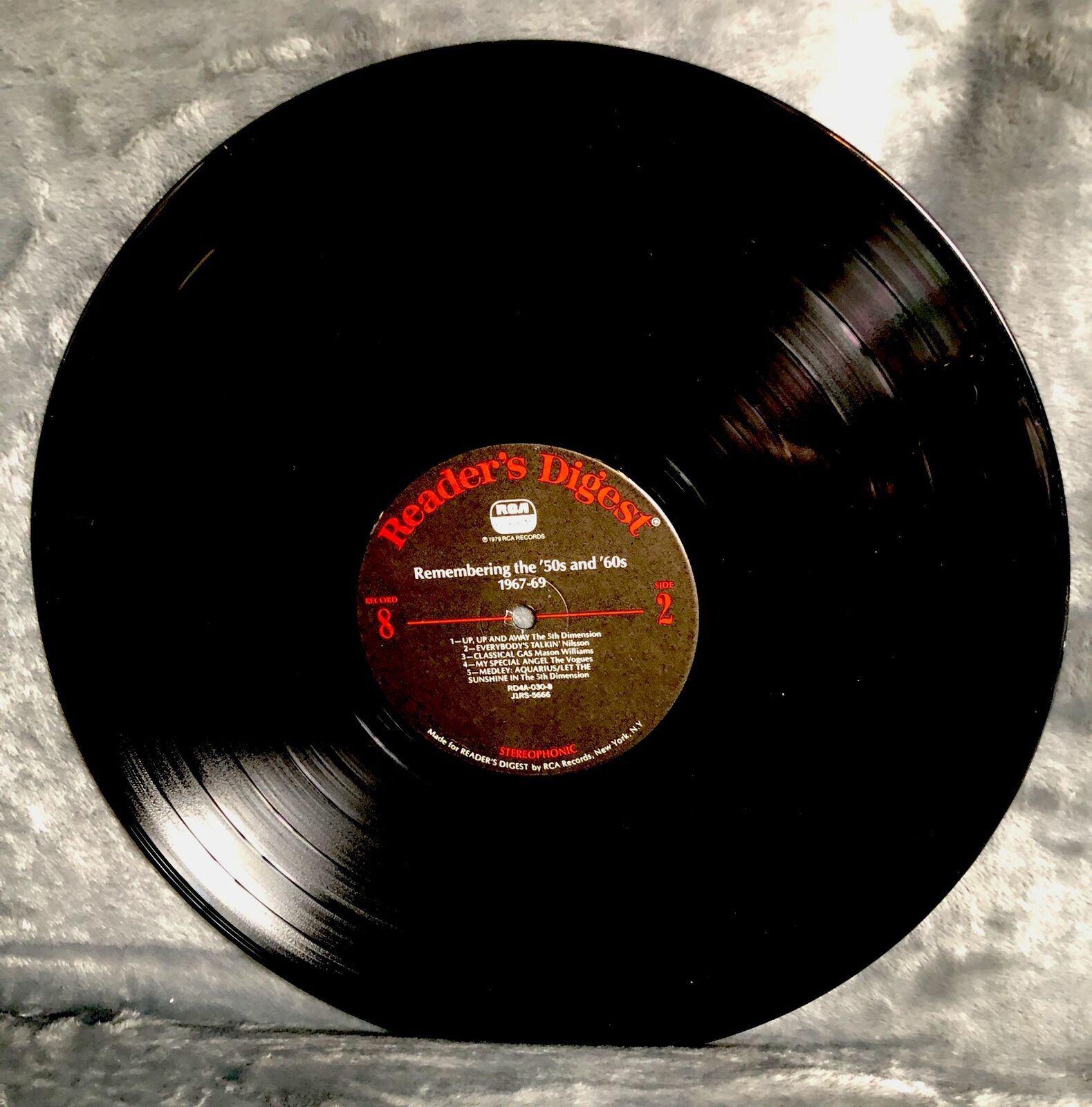 Remembering the '50s and '60s Various Artist Reader's Digest 8 Record Set 1979