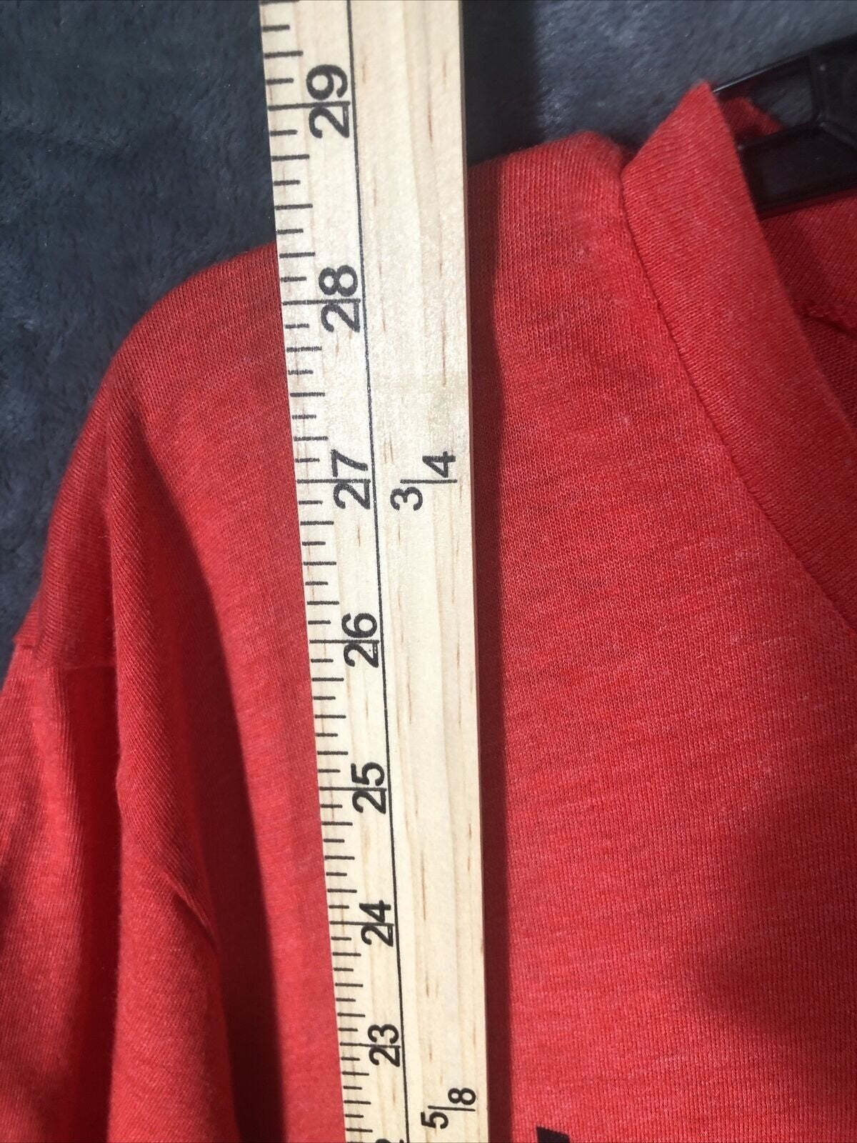 Hollister Red Graphic Tee XL Cotton/Polyester Mens Casual T-Shirt