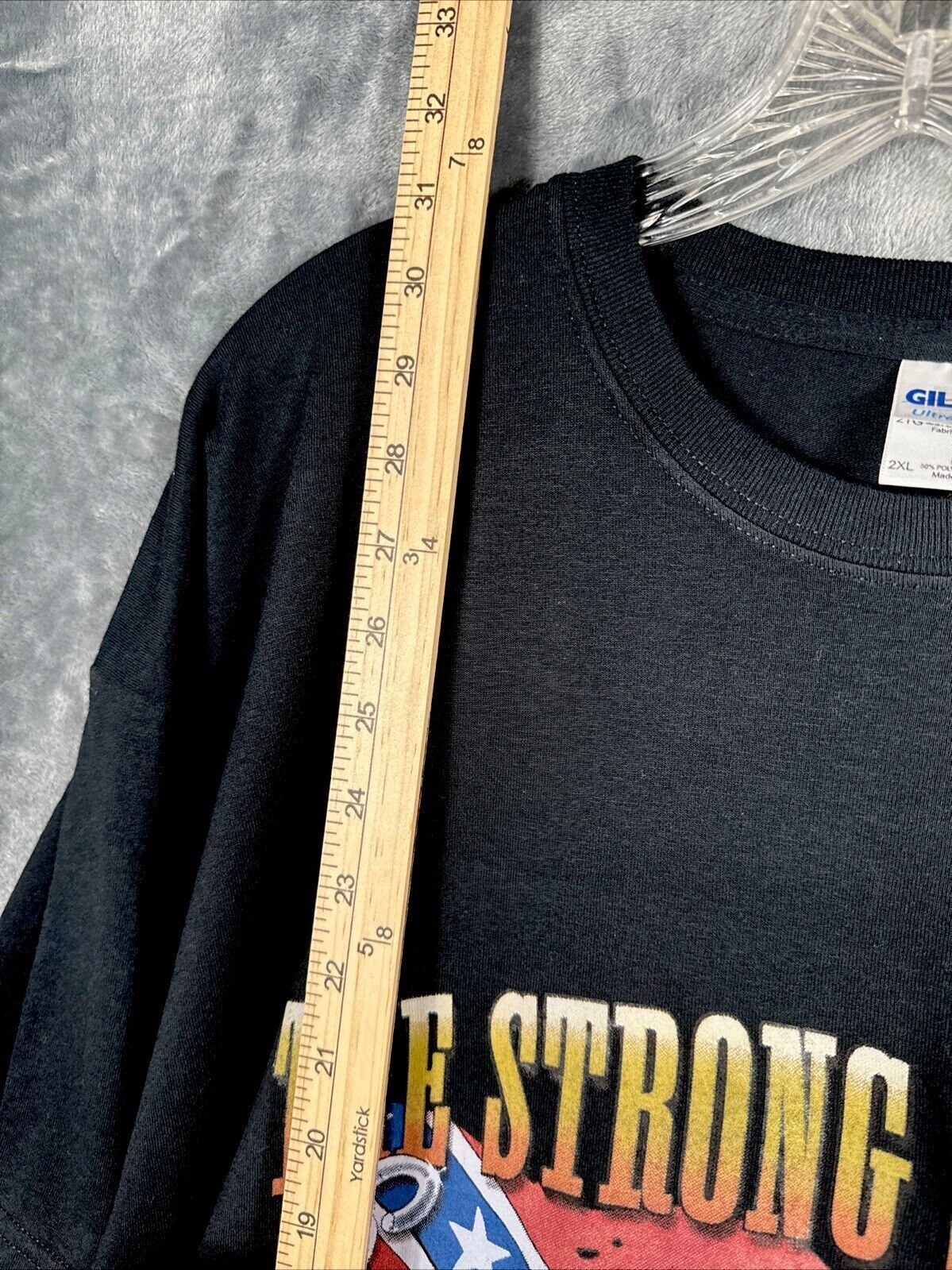 Glidan Men’s Dry Blend T-Shirt “The Strong Survive” Pit Bull American Shirt XXL