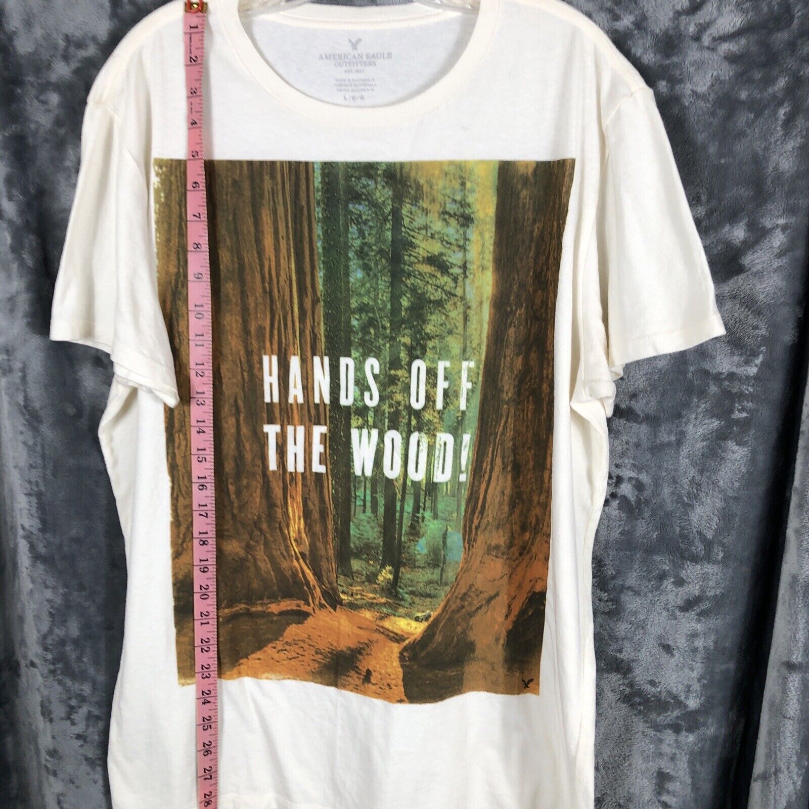 American Eagle Shirt Mens Graphic Tee Size  Large