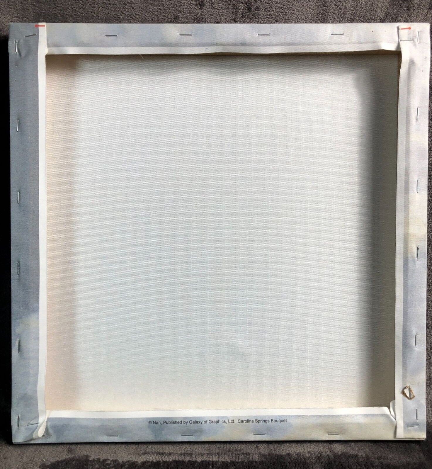 White Floral Canvas Art 12"x12" Vase Of Flowers Modern Home Decor