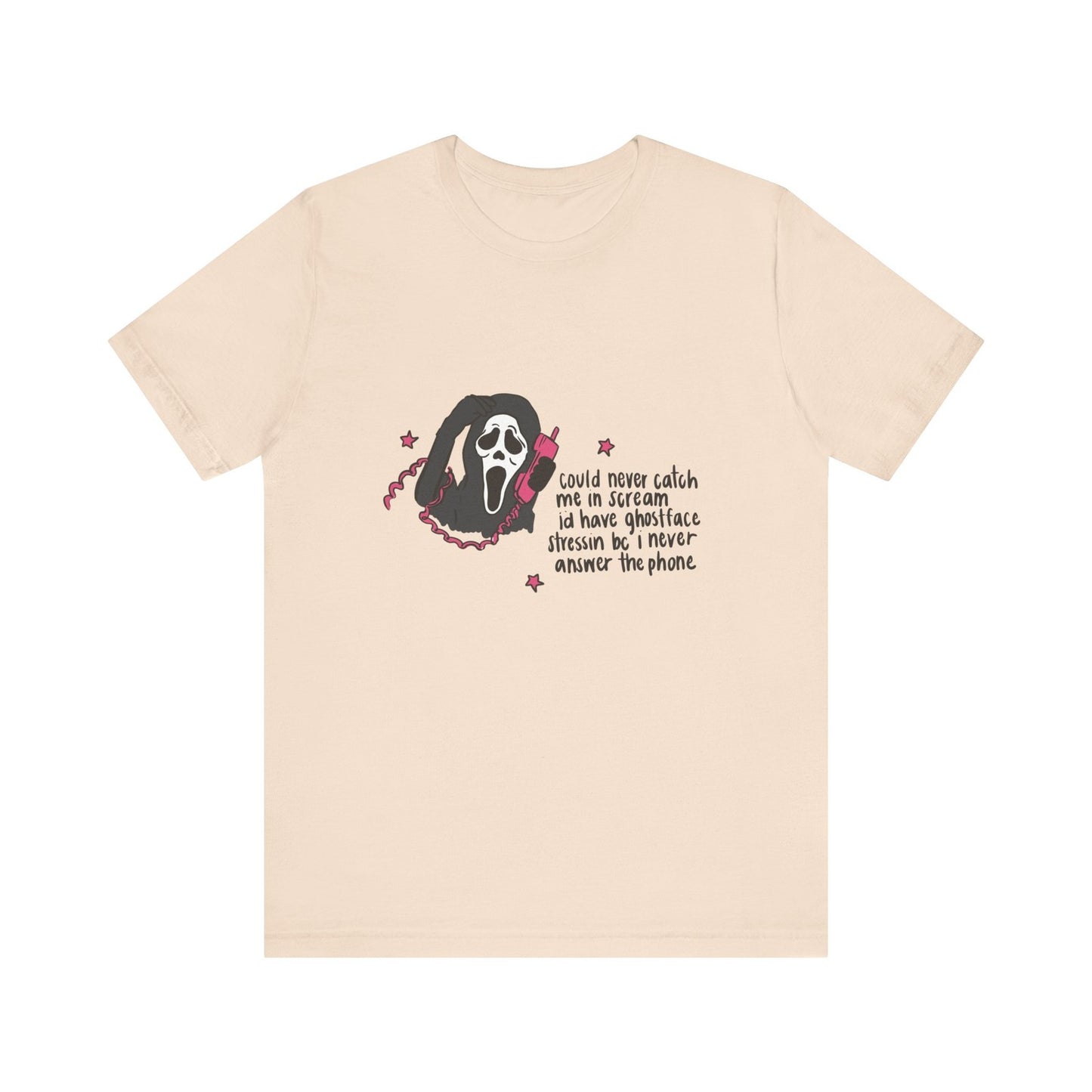 Womans Halloween Shirt Ghostface Tee, Scream Movie Shirt, Horror Movie Scary Top