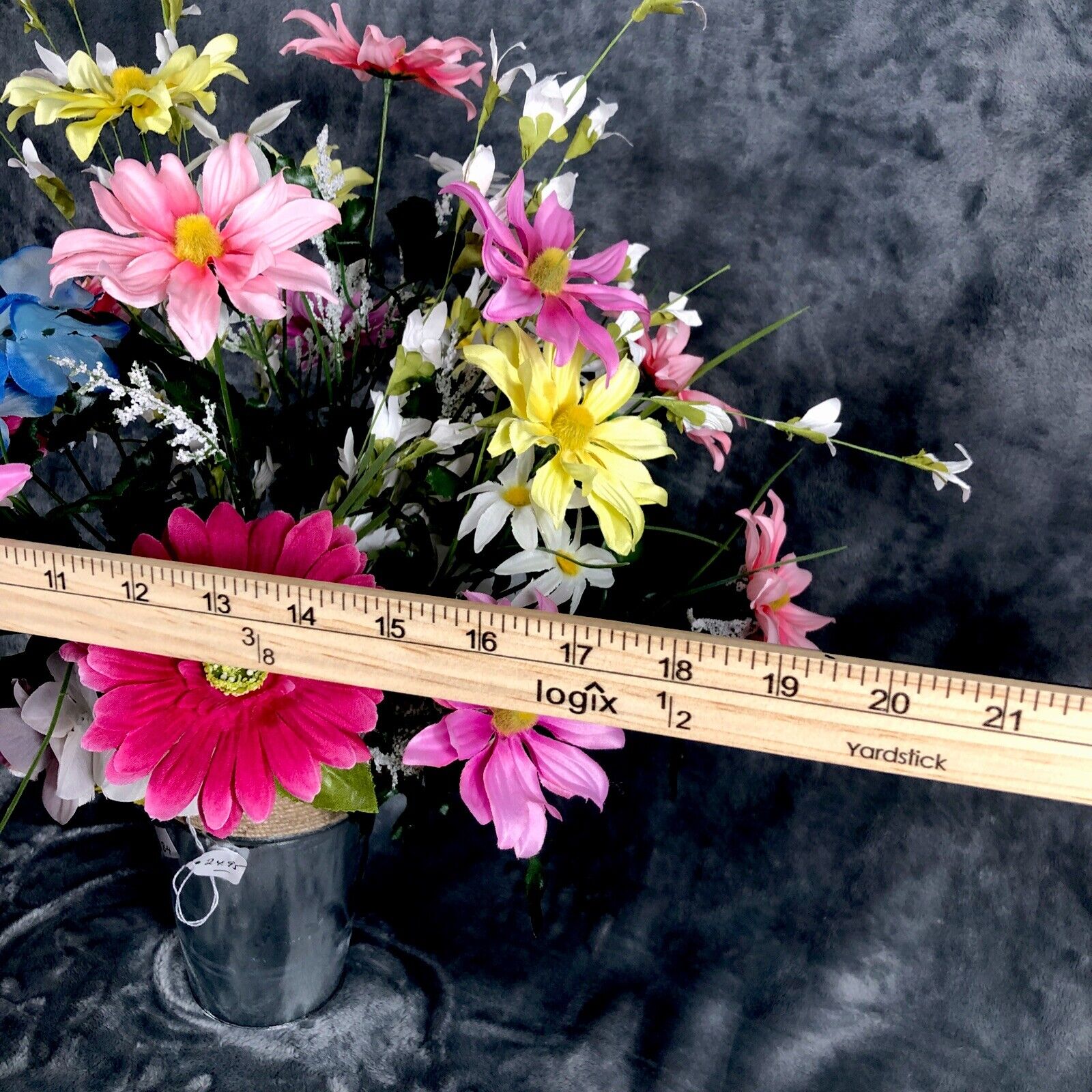 Artificial Flower Arrangement Silk Spring Bouquet New Floral Arrangement 