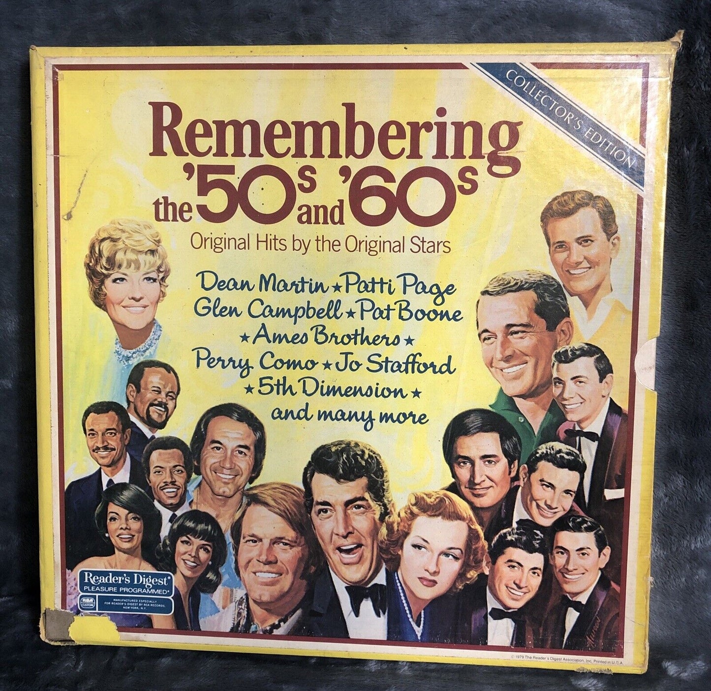 Remembering the '50s and '60s Various Artist Reader's Digest 8 Record Set 1979