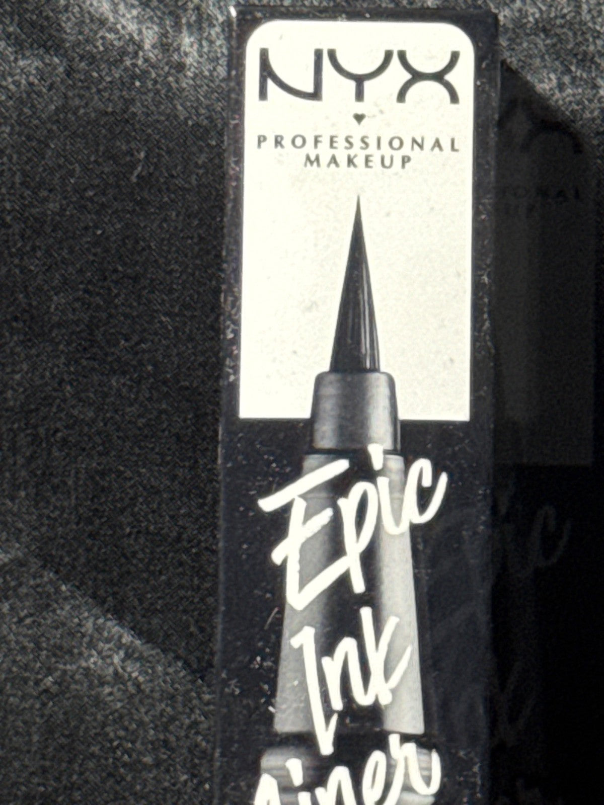 NYX Epic Ink Liner Waterproof Black Liquid Eyeliner 0.03 Fl Oz Vegan Formula