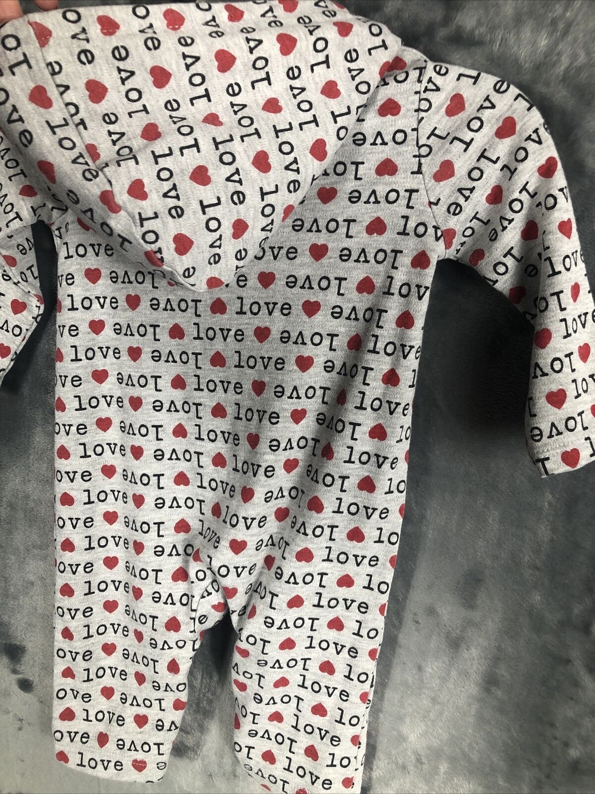Valentine’s Day Baby 3 To 6 Months One Piece Outfit Celebrate