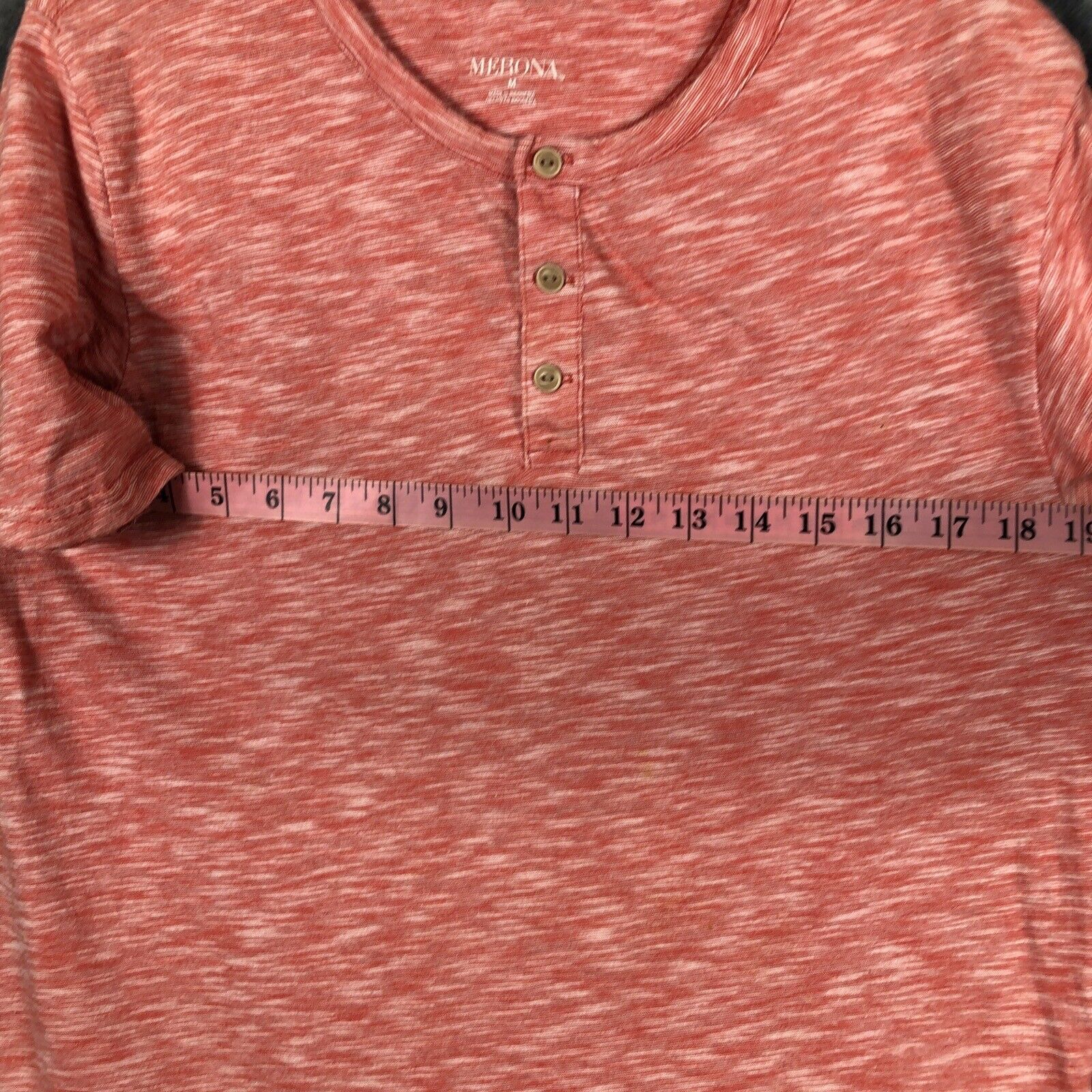 Merona  Women’s Tee shirt, Size M , Button Neck