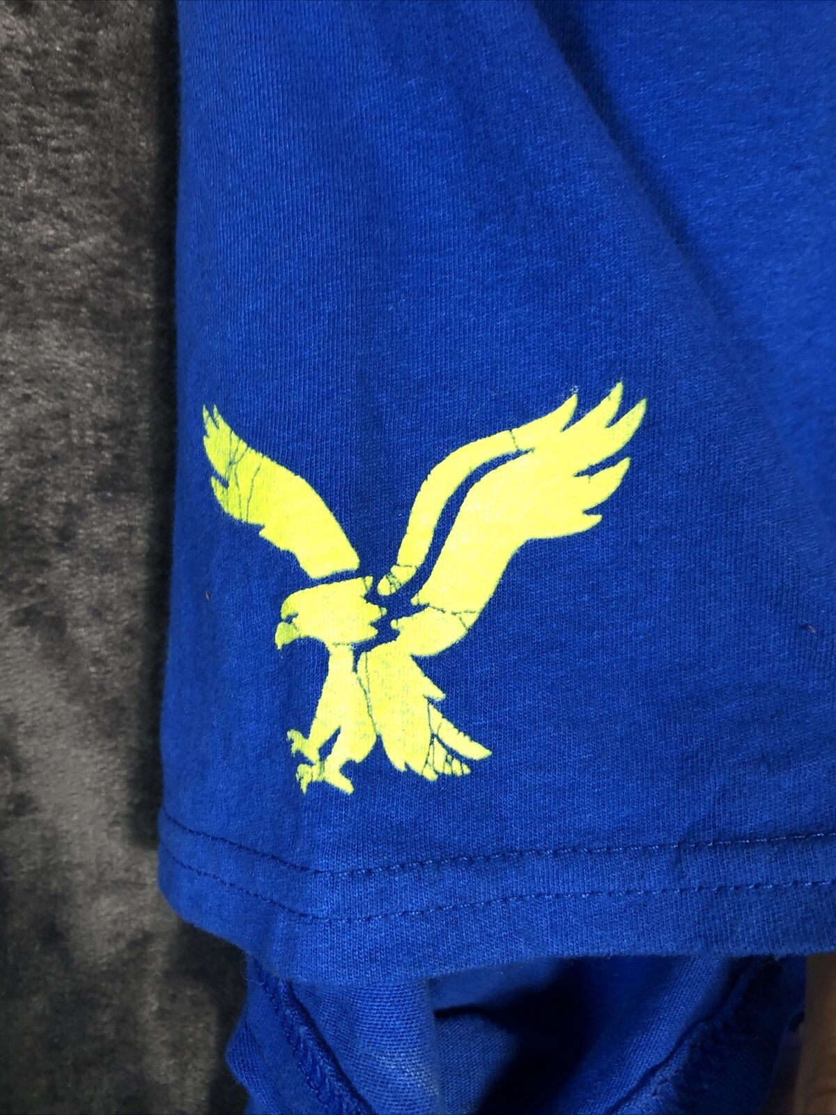 American Eagle Graphic Bold Yellow X-Large Mens T-shirt