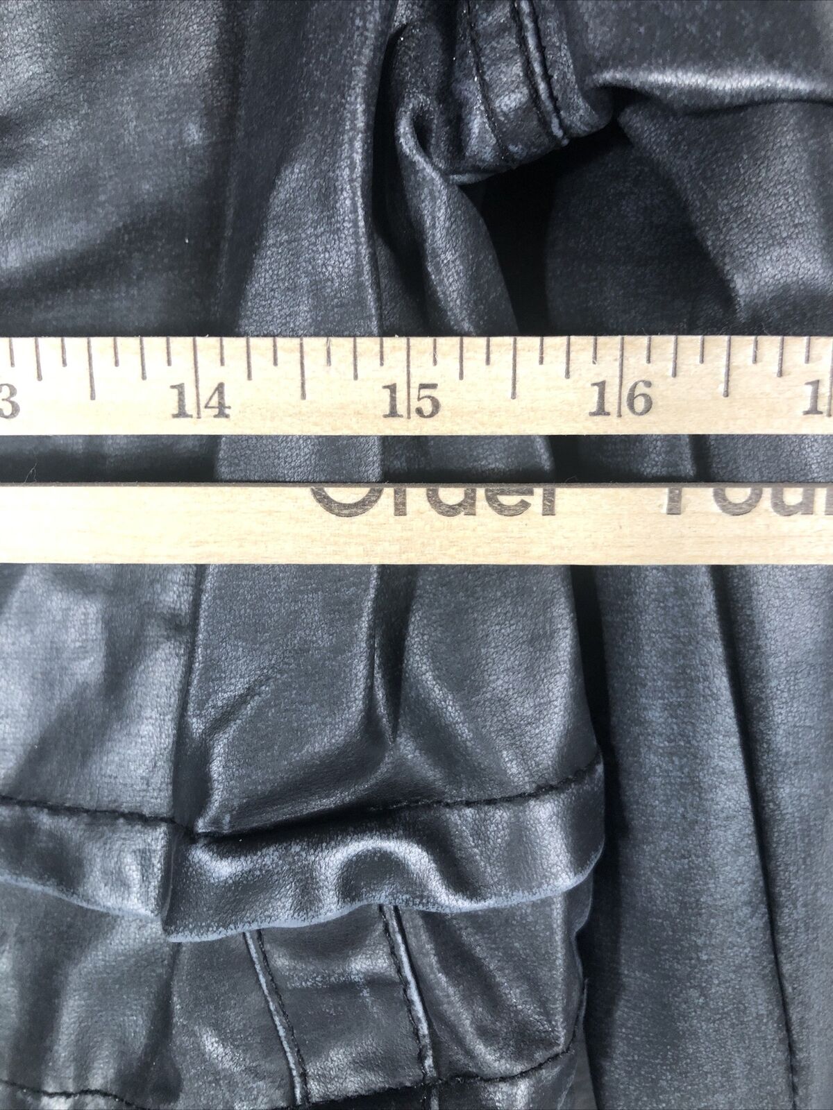 Biker Woman’s Leather Jacket Black Casual Fitted Trendy Stylish