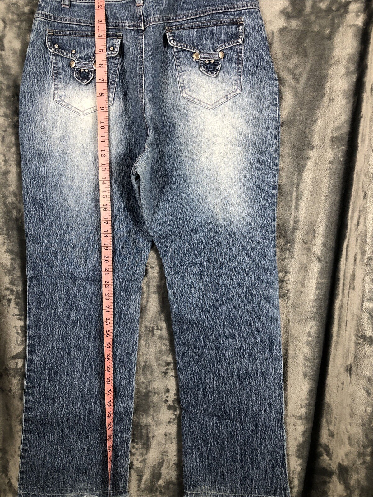 Lipsy Women's Stretch Jeans Size16 Sparkle Detail