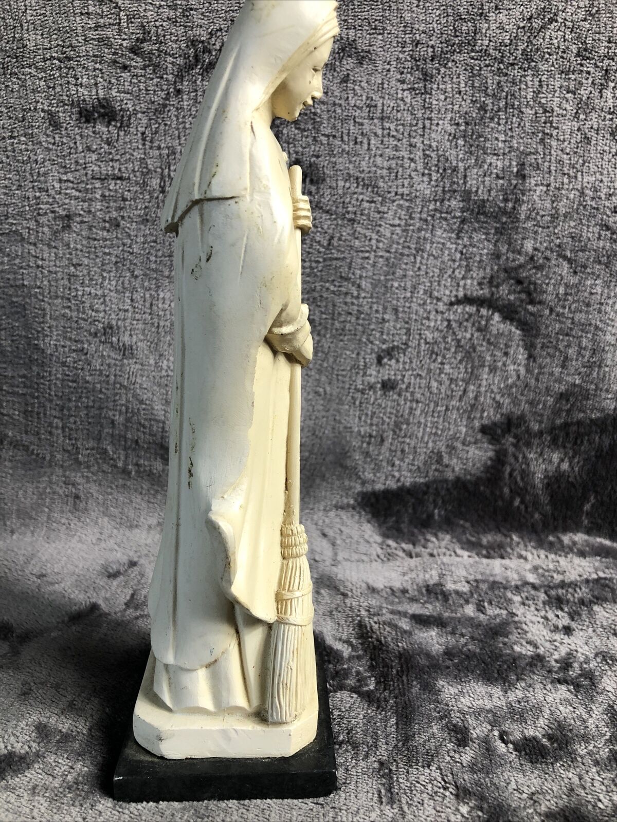 Madonna Of The Kitchen Statue Ivory Colored
