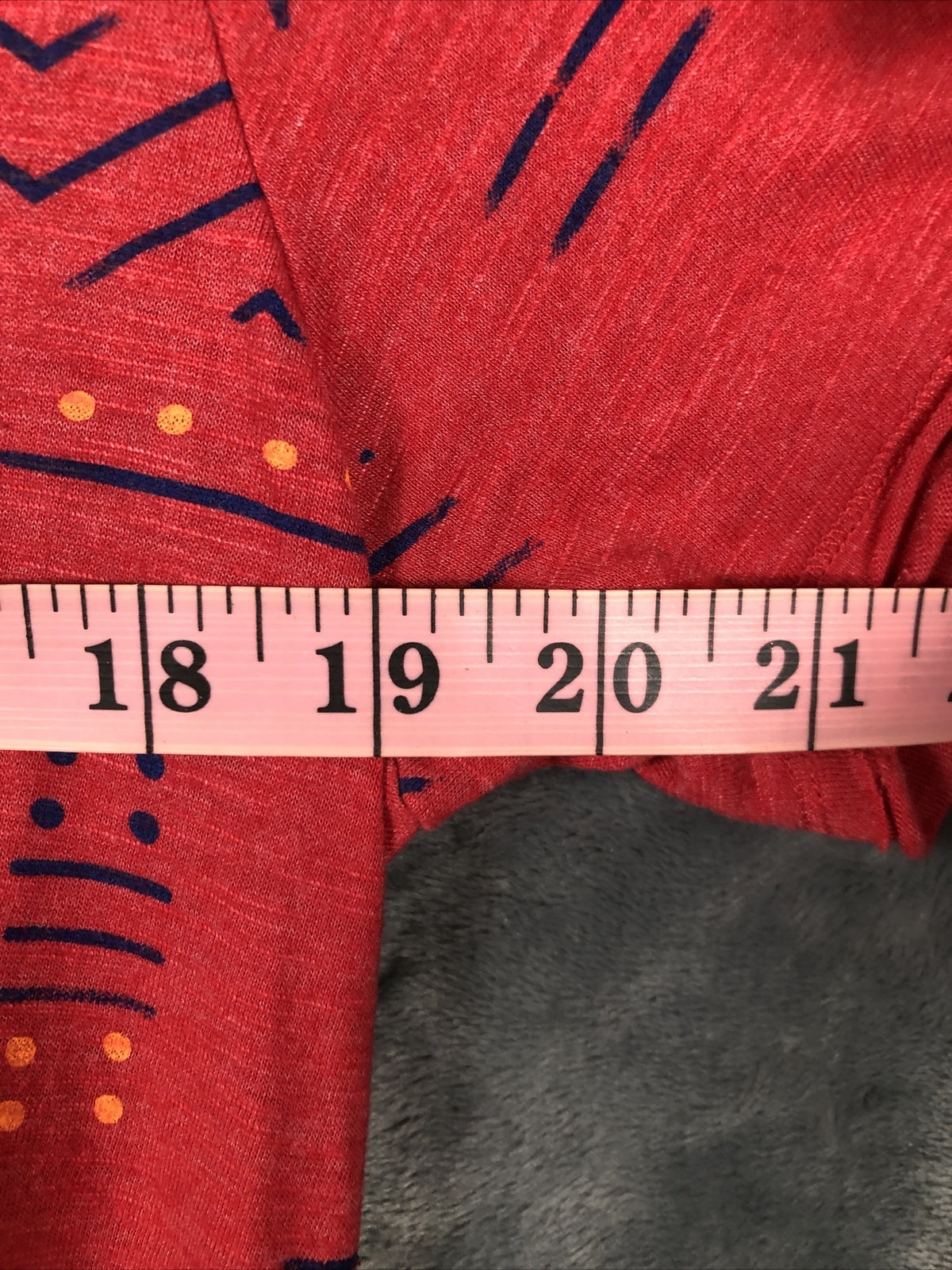 Carbon Mens T Shirt Red Size Adult X-Large Shirt