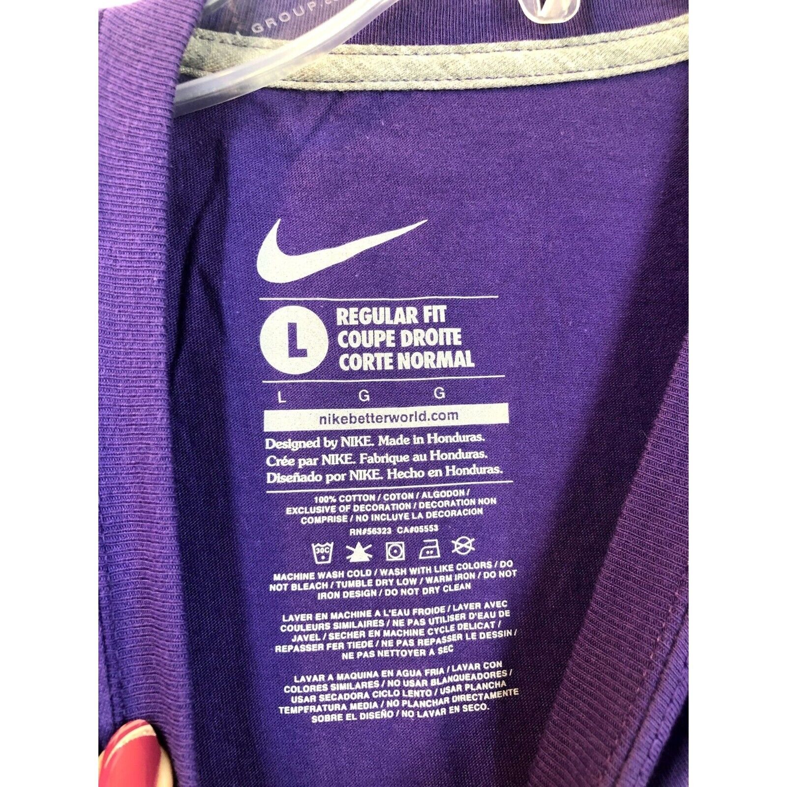 Nike Men's T Shirt Logo Swoosh Printed Athletic Active Short Sleeve Shirt Adult
