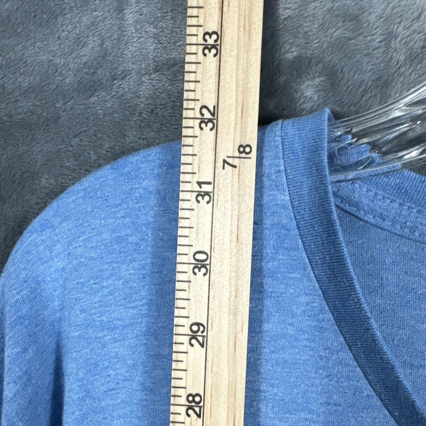 Old Navy Classic V-Neck Blue T-Shirt XXL Cotton/Polyester Blend