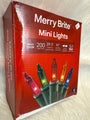 Merry Brite 200-Count Multi-Color Mini Lights 39.5 Ft Lighted Length 41 Ft Total