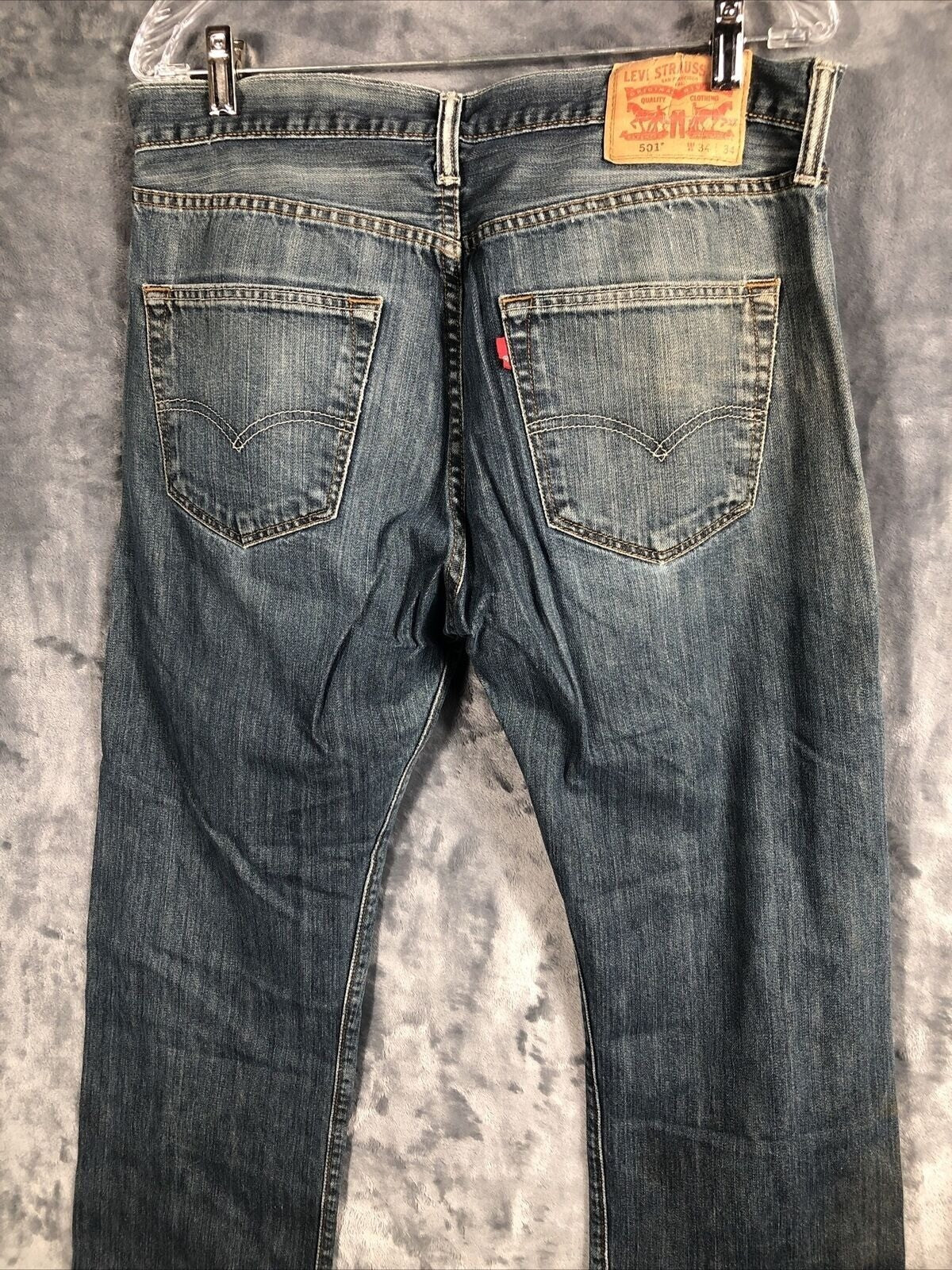 Levi’s 501 Jeans Men’s Size 34-34 Distressed Ripped Pants