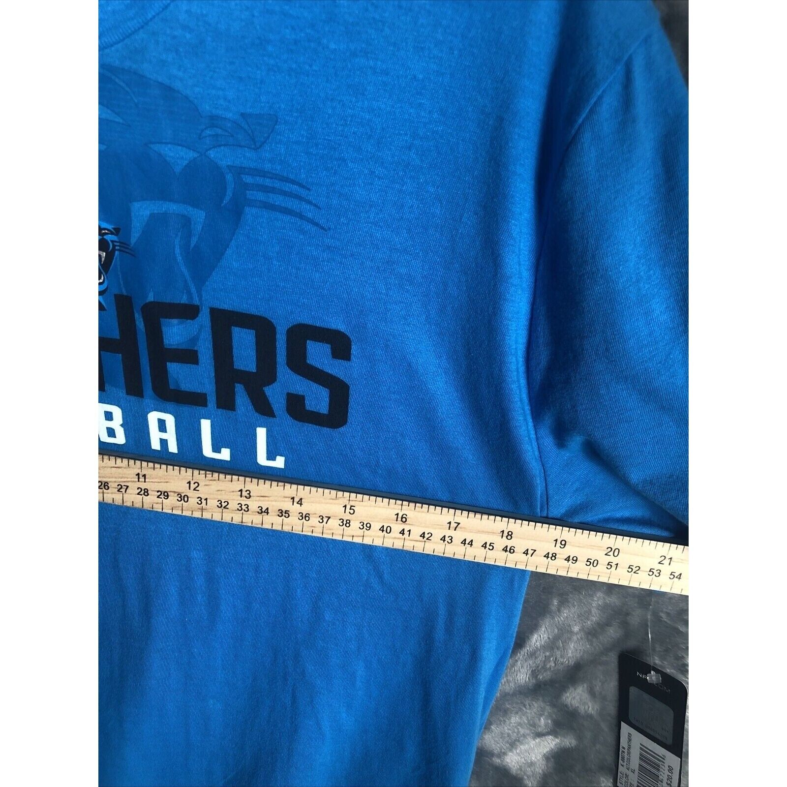 Carolina Panthers Shirt Youth Size Extra Large XL Tee Short Sleeve NFL Football