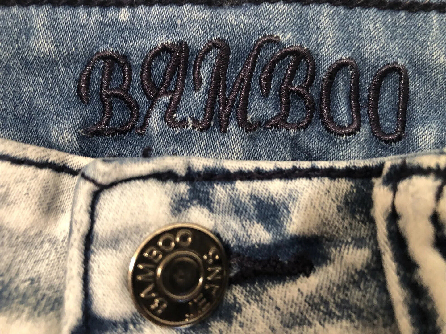 Bamboo Jeans Distressed  Girls 1/2