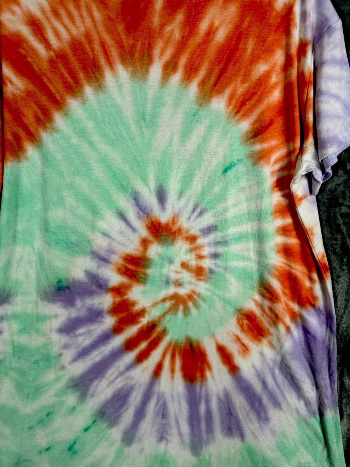 BR Shirt Hippie Tie Dye Men's T Shirt Soft Size Adult Medium Unisex Top