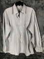 Saint Michael Men’s Shirt Button Down Long Sleeve 17 1/2 Neck 44 Stripped￼