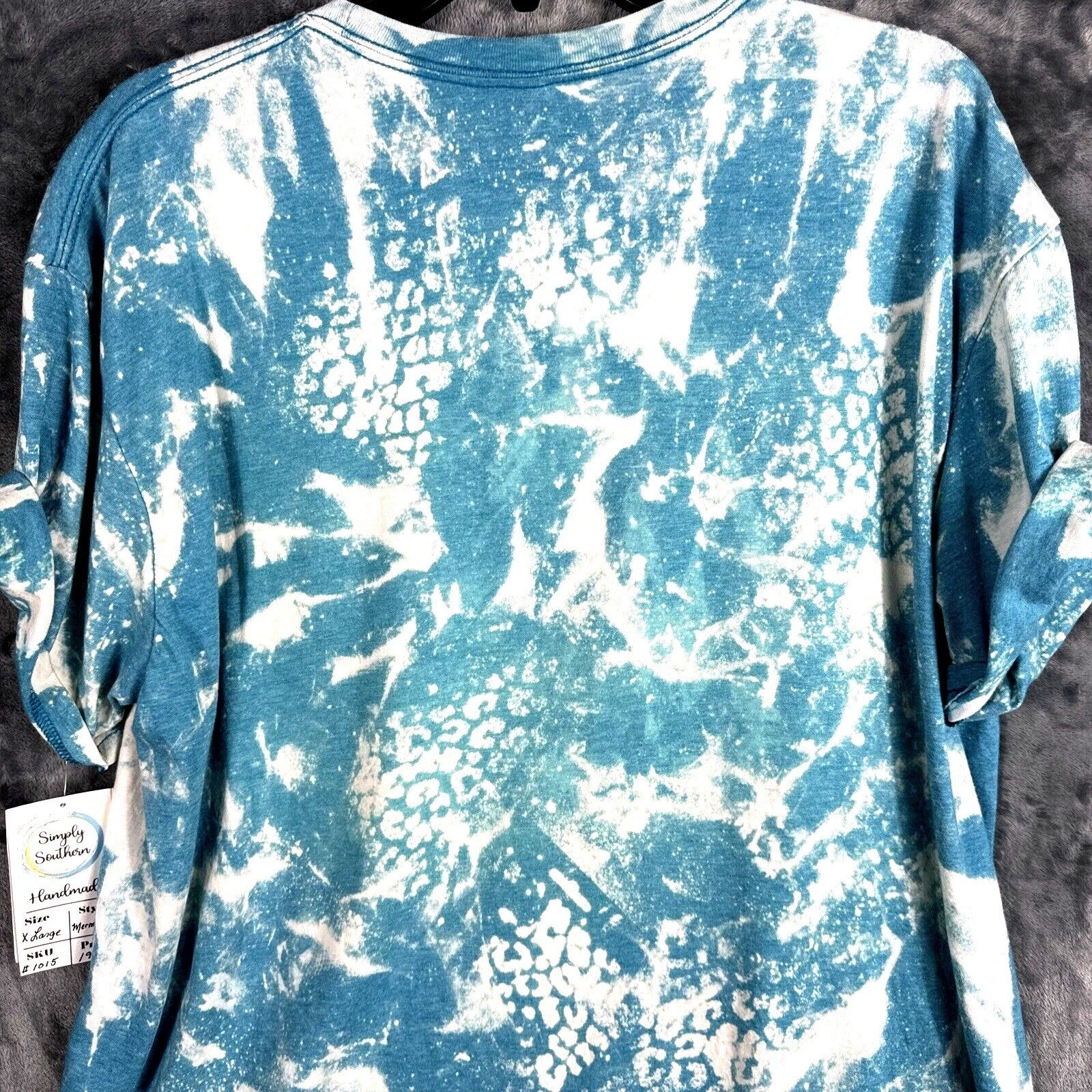 Women’s T Shirt “I Didn’t Choose The Salt Life The Salt Life Chose Me” Blue XL