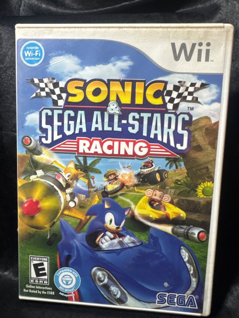 Sonic & Sega All-Stars Racing Wii Game Complete With Manual
