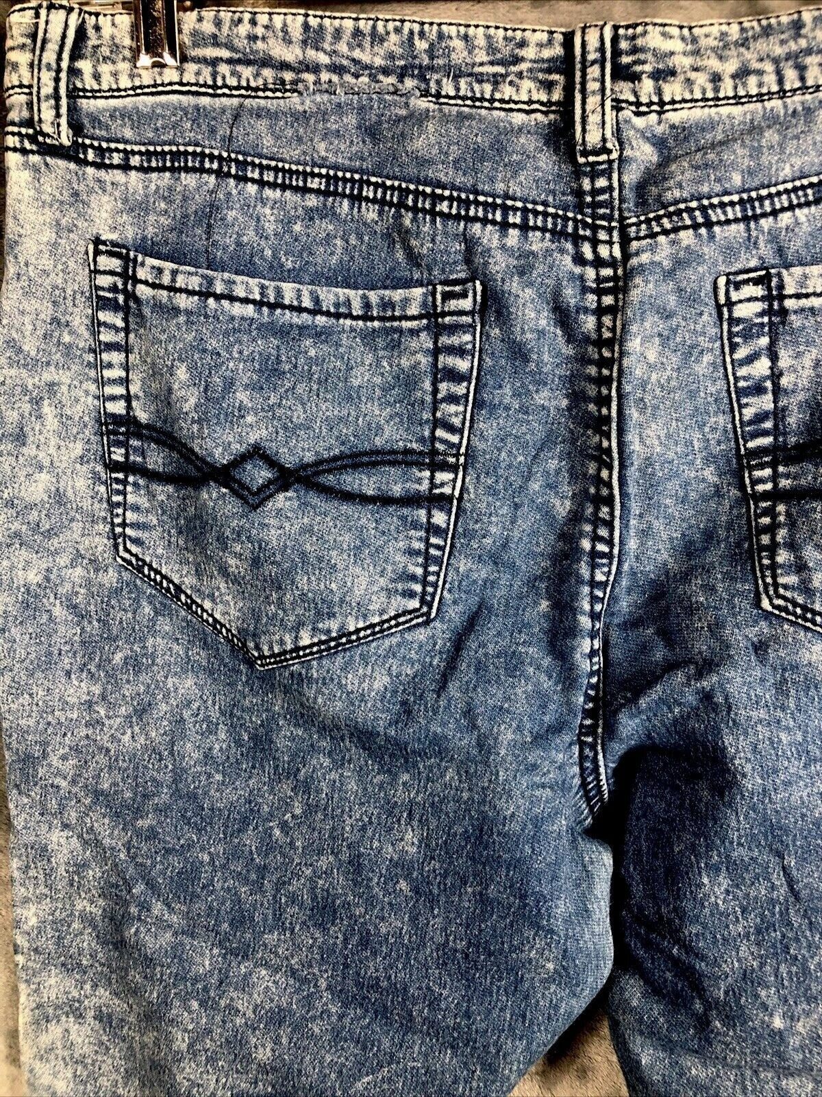 Vintage Mudd Womans Jeans Acid Wash Denim Pants Size 14