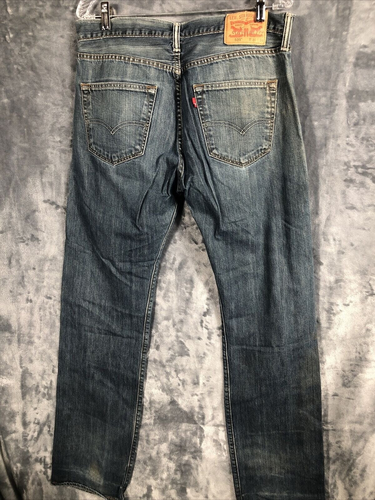 Levi’s 501 Jeans Men’s Size 34-34 Distressed Ripped Pants