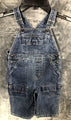 Janie & Jack Blue Denim Overalls With Adjustable Straps & Front Pockets