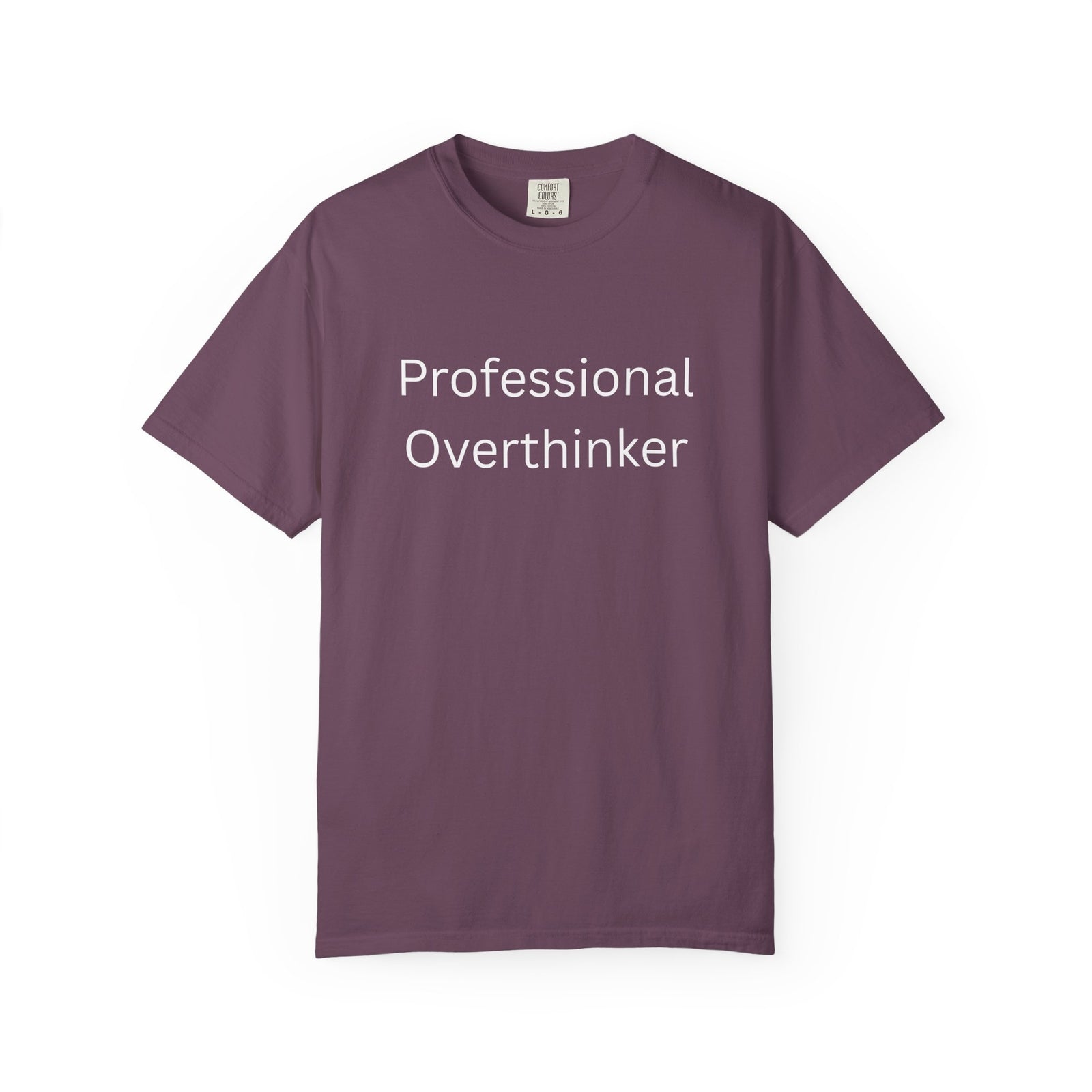 Womans T Shirt Professional Overthinker Top Mom Shirt, Cute Mom Shirt