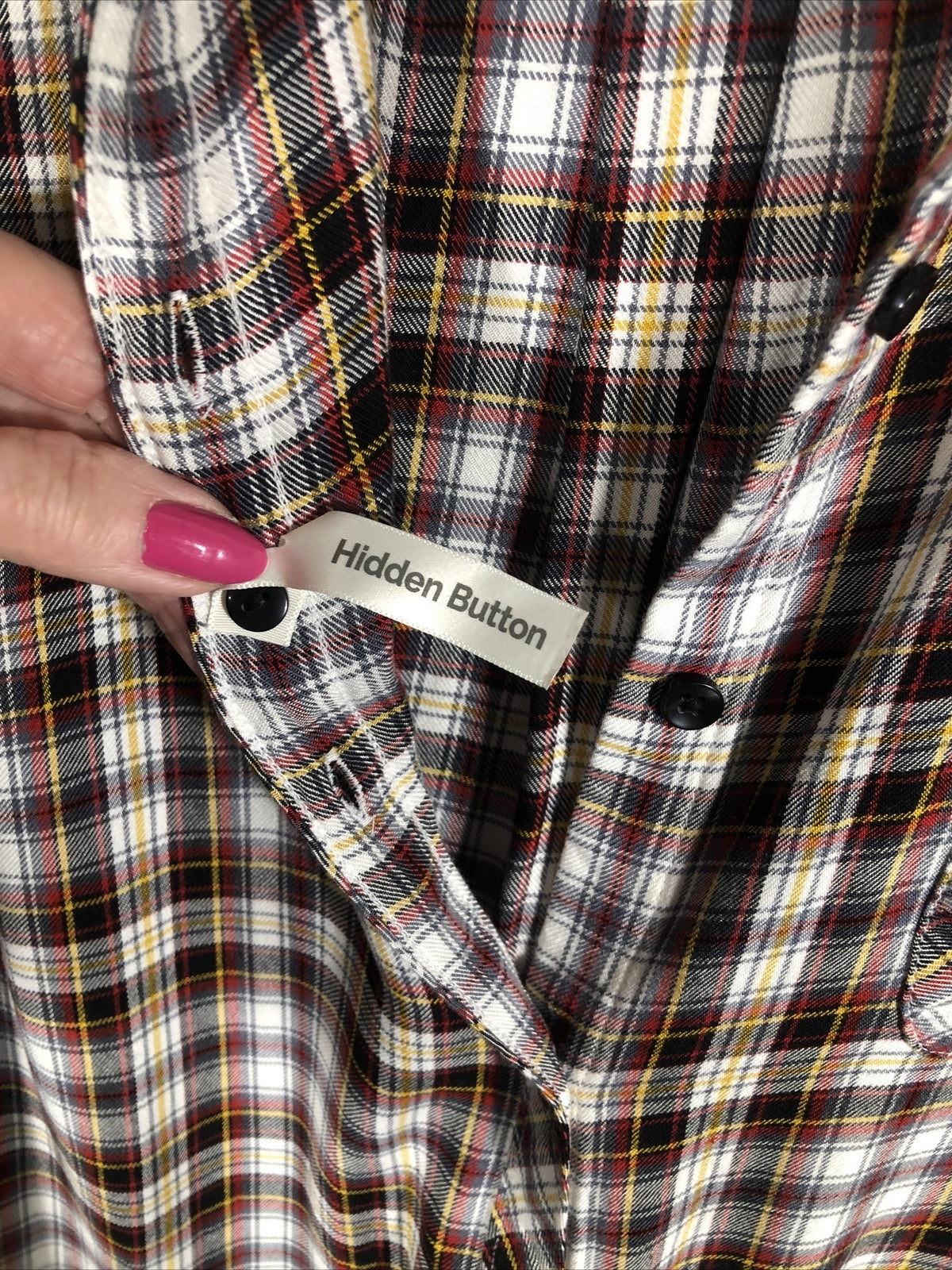 Terra Sky Woman’s Shirt  Button Down Long Sleeve Adult Size 1X