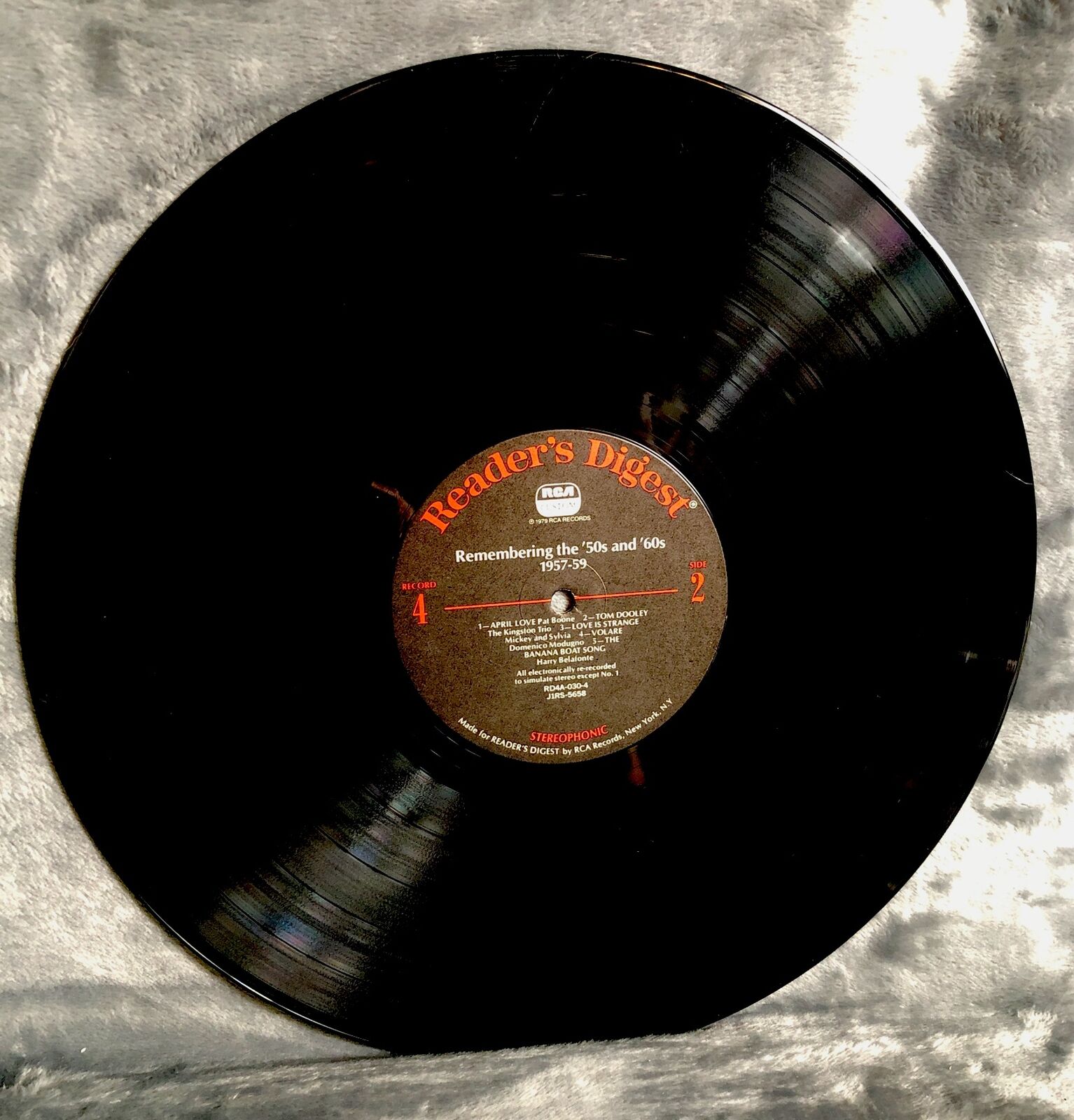 Remembering the '50s and '60s Various Artist Reader's Digest 8 Record Set 1979