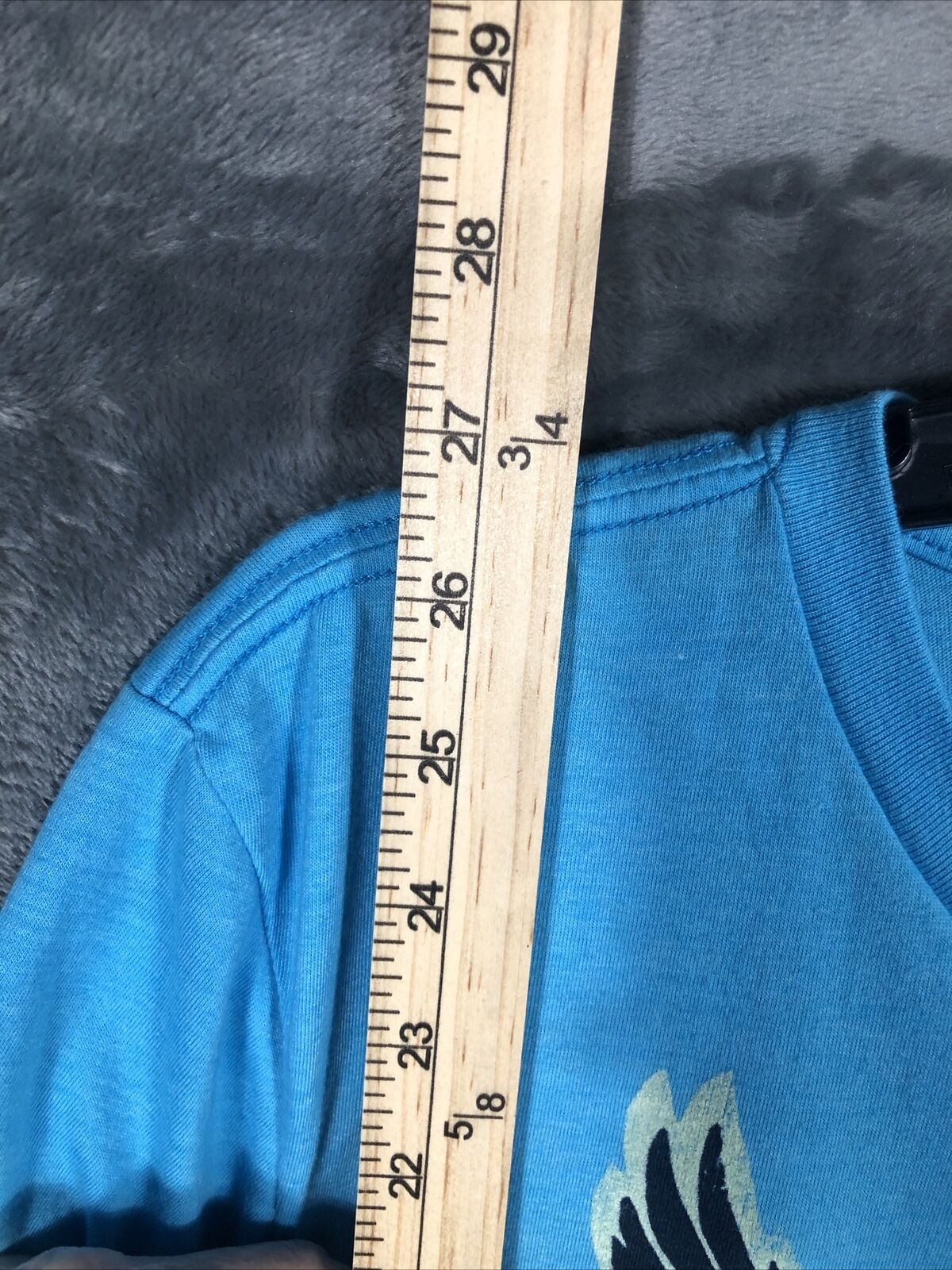 American Eagles T-Shirt Large Eagle Size Petite Small Blue