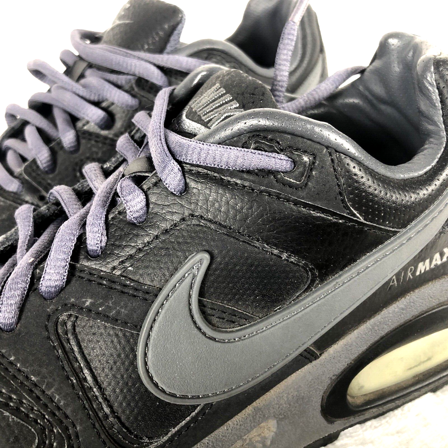 Nike Air Max Boy’s Shoes Excee Black Dark Grey Sneakers Size 6 Youth