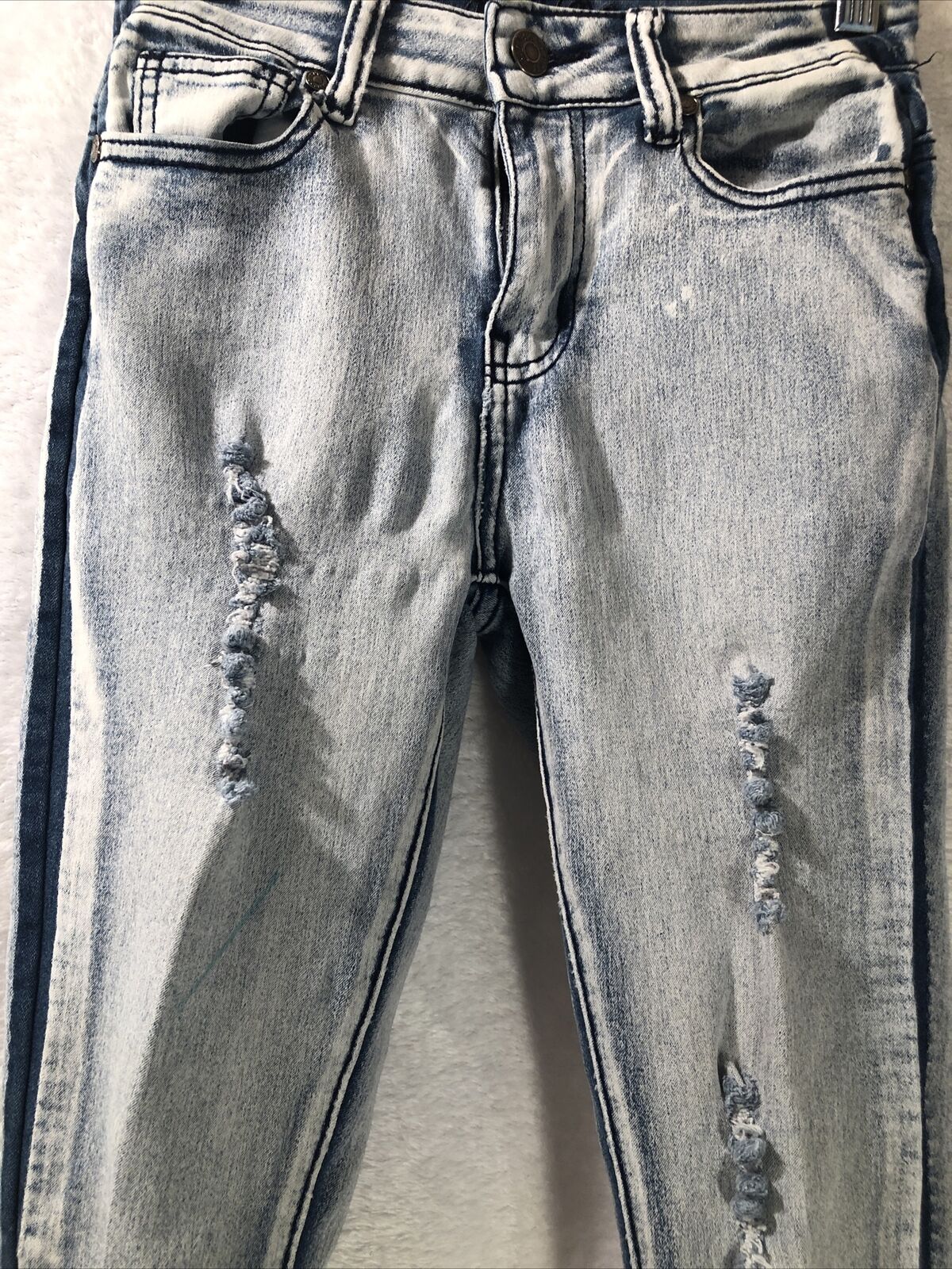 Bamboo Jeans Distressed  Girls 1/2