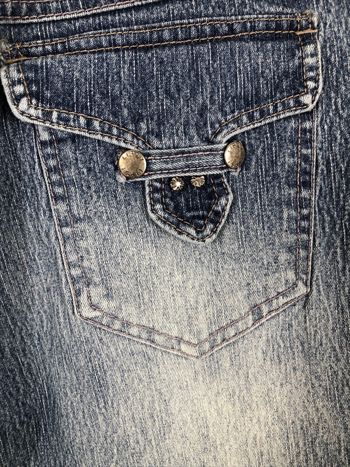 Lipsy Women's Stretch Jeans Size16 Sparkle Detail