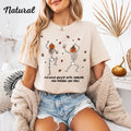 Womans Halloween T Shirt Surround Yourself With Someone Who Matches Your Vibes