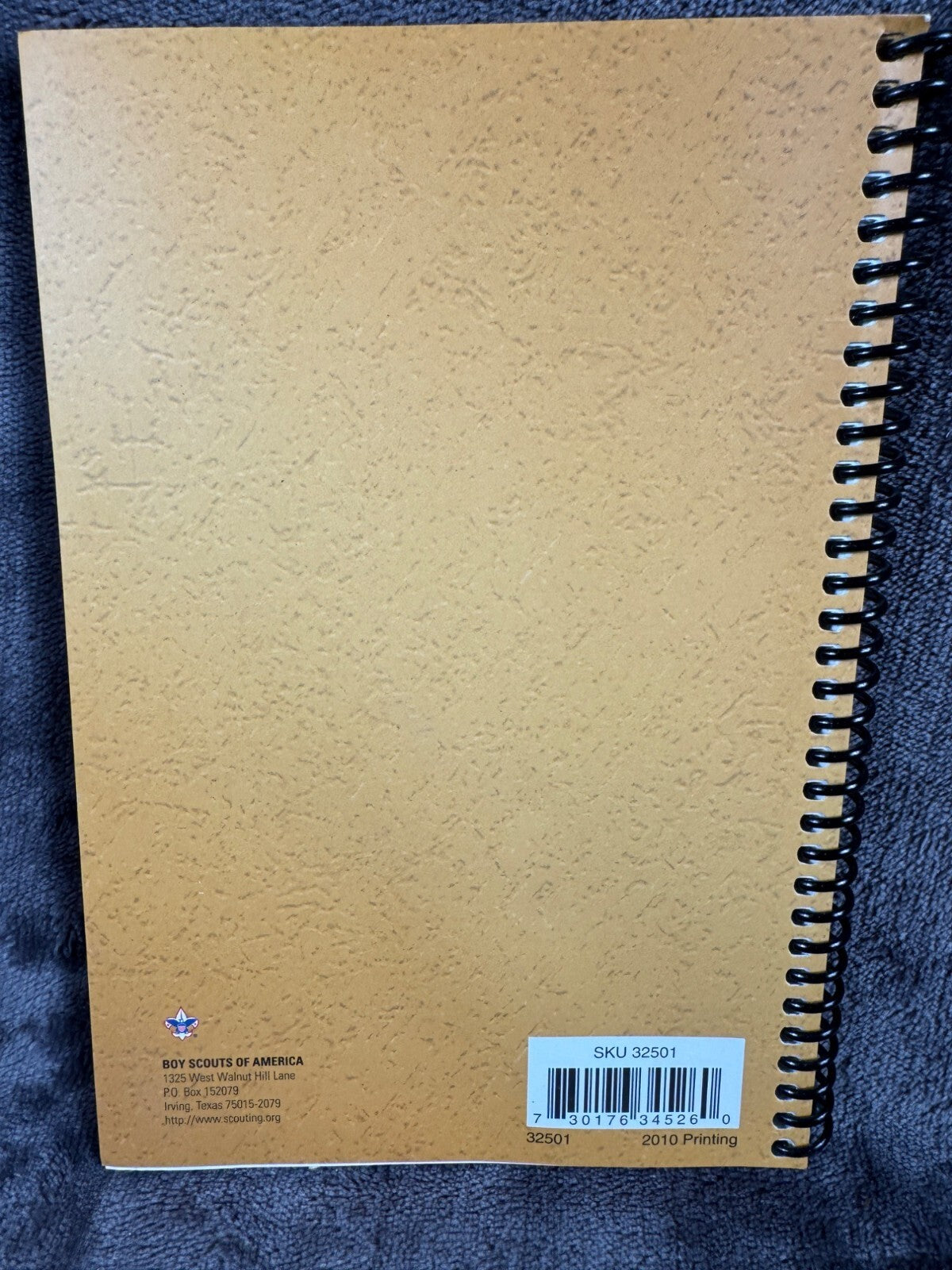 Boy Scouts Senior Patrol Leader Handbook Of America Spiral Bound Book