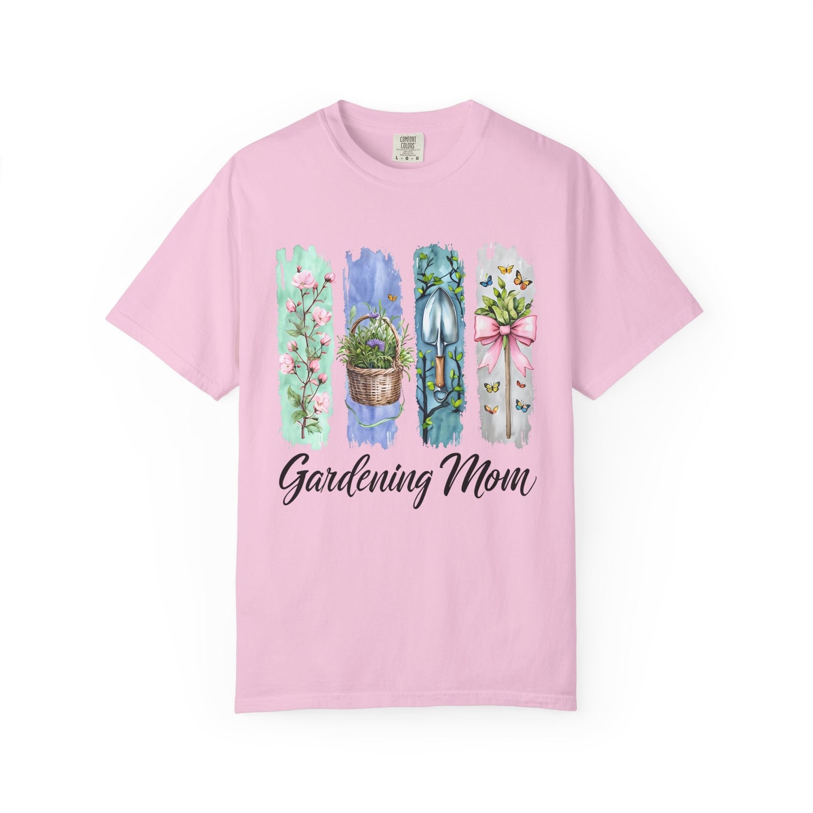 Gardening Mom T-shirt, Botanical Mother Tee, Plant Lover Shirt, Floral Gardener